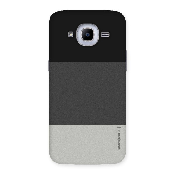 Pastel Black and Grey Back Case for Samsung Galaxy J2 2016